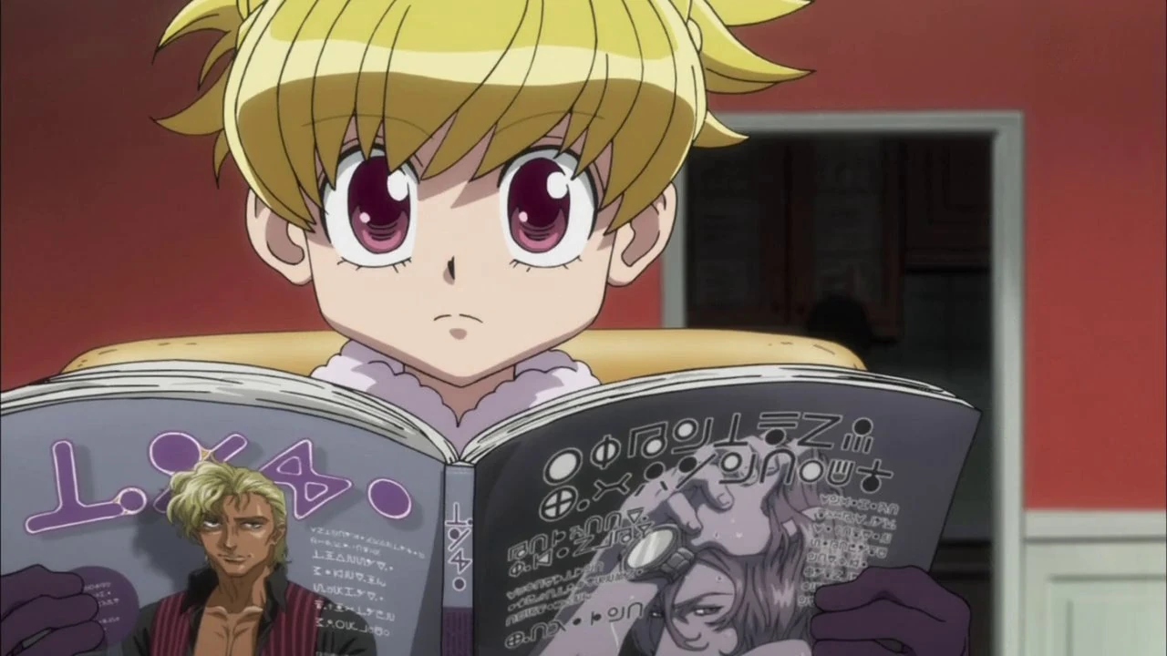 Image Biscuit reads a magazine.jpg Hunter x Hunter Wiki FANDOM