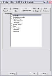 Spec Abilities