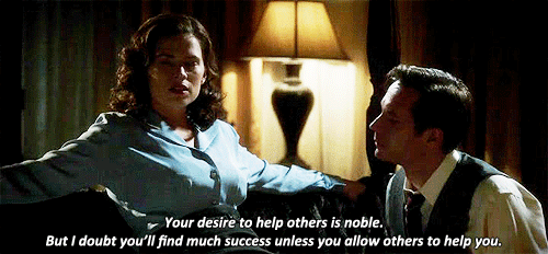 Agent Carter and Edwin Jarvis