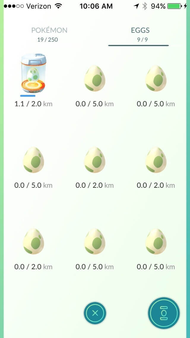Pokemon Go Starter Guide Egg Incubator