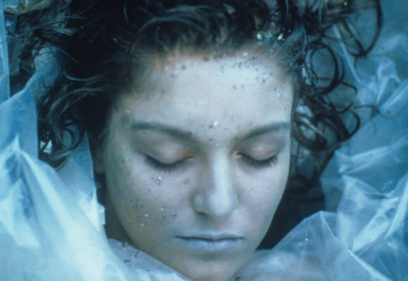 Laura Palmer wrapped in plastic twin peaks