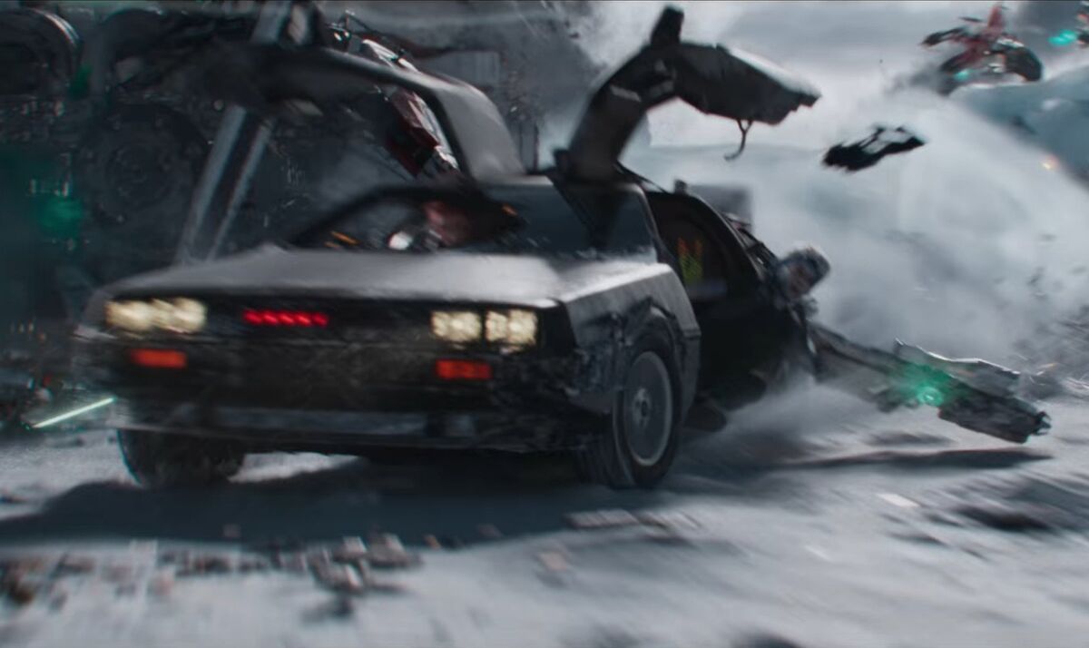 Ready Player One-Delorean