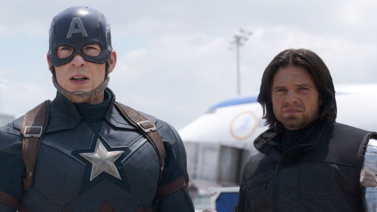 Captain America and Bucky Avengers MCU
