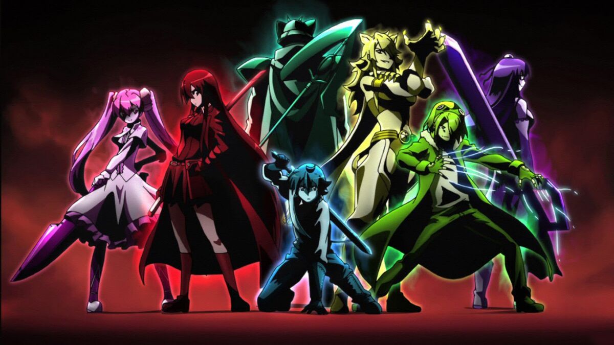 anime best rebels Night Raid from Akame Ga Kill!