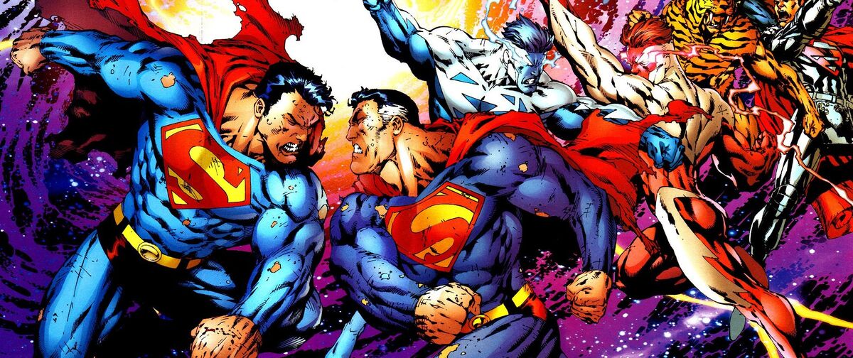 crisis on infinite earths superman vs superman
