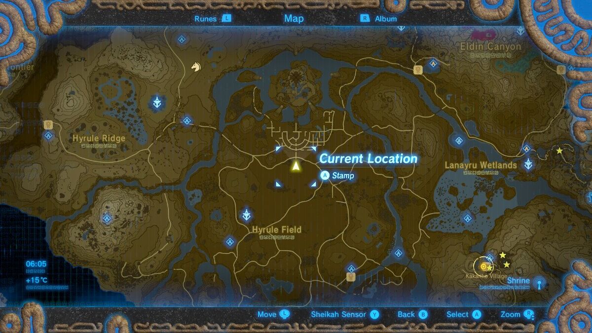 The Legend of Zelda: Breath of the Wild - Every Memory's Location