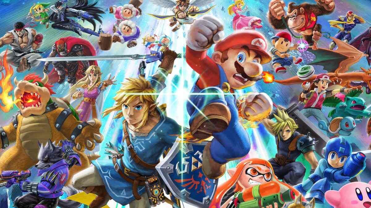 Mario Link characters Super Smash Bros Ultimate Switch