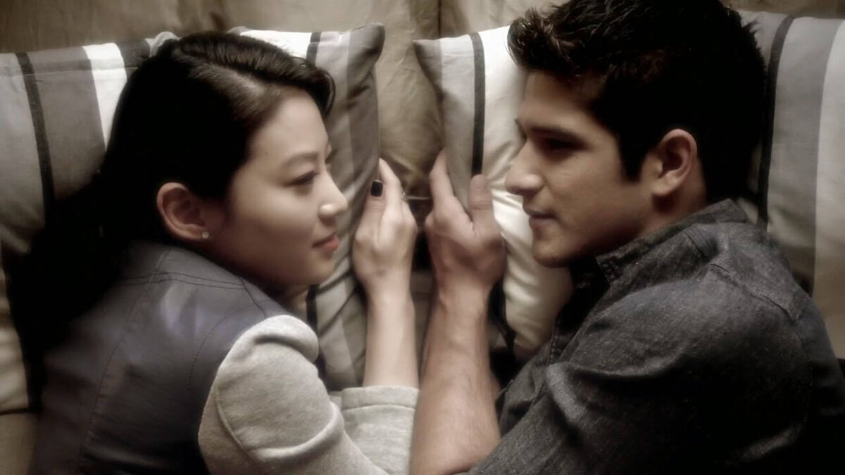 teen wolf scott and kira in bed