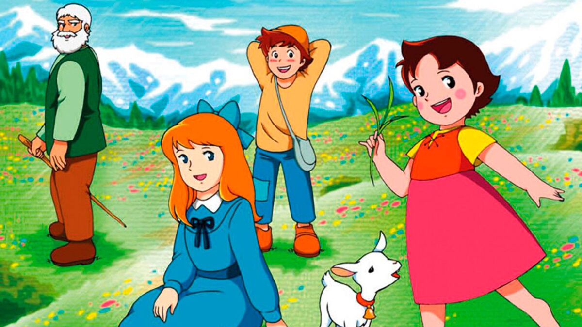 anime to watch with your grand parents Heidi, Girl of the Alps