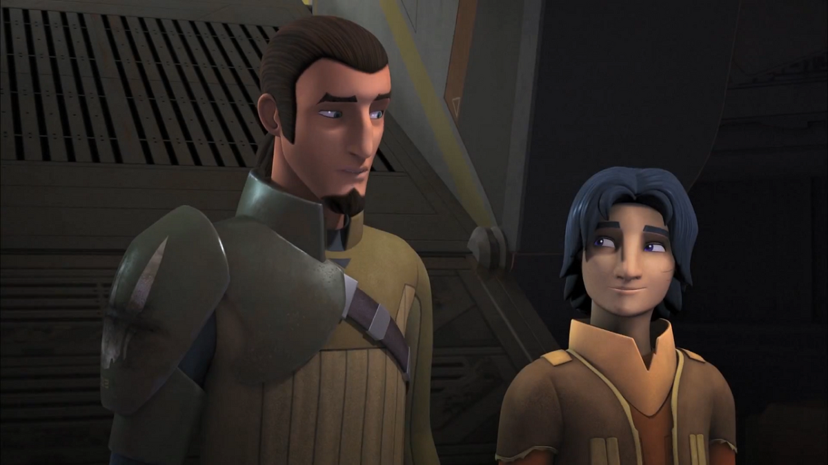 Star Wars Rebels' Kanan Jarrus and Ezra Bridger