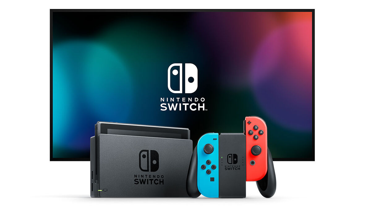 Nintendo Switch with TV
