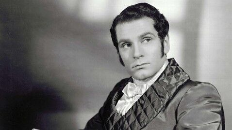 Laurence Olivier as Mr Darcy in the 1940's film, Pride and Prejudice