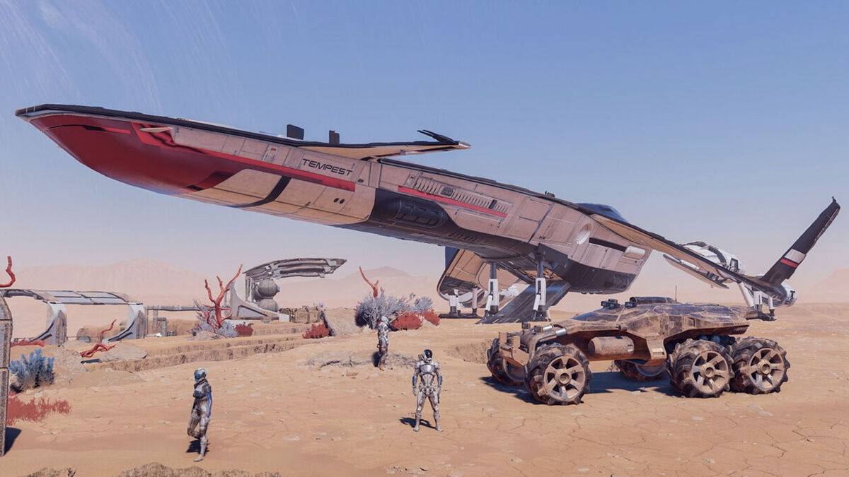 Mass Effect Andromeda Nomad and Tempest