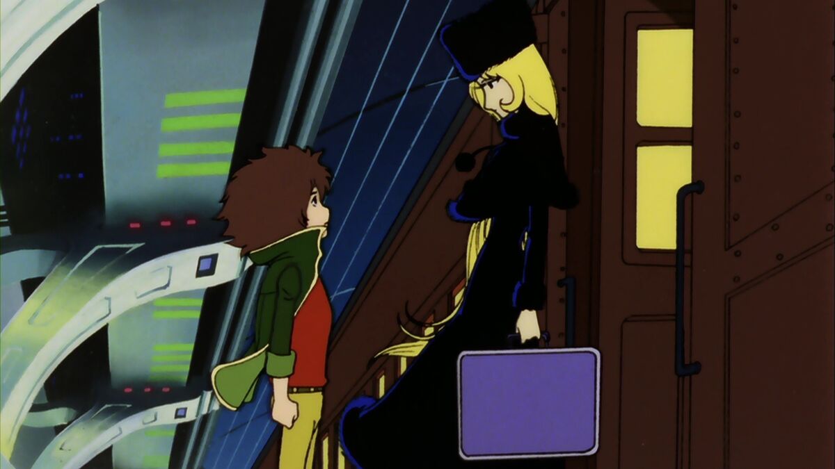 underrated mecha anime Galaxy Express 999