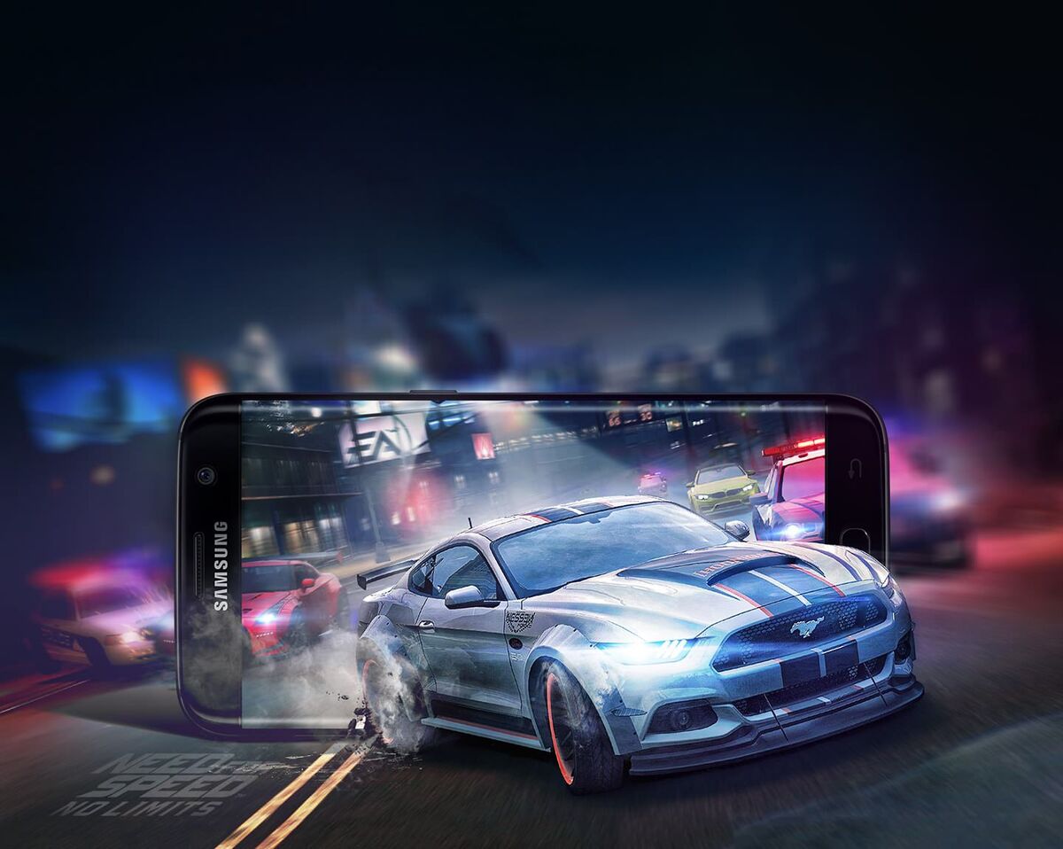 Samsung Galaxy S7 edge racing game