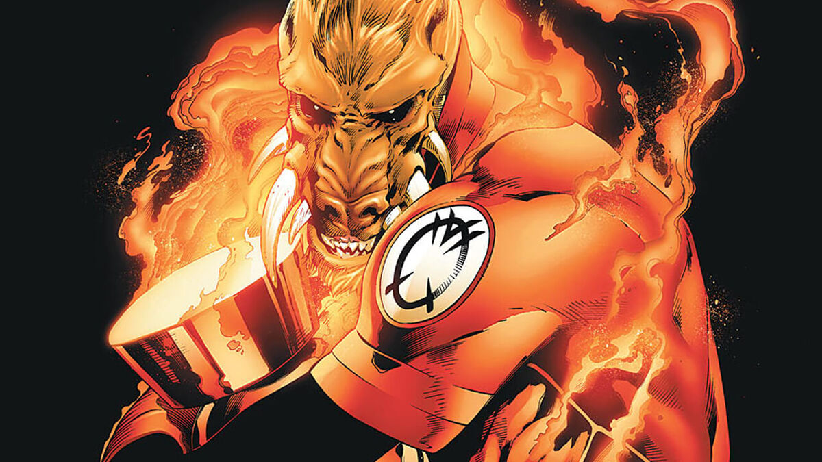 Larfleeze Green Lantern Orange Lantern Corps