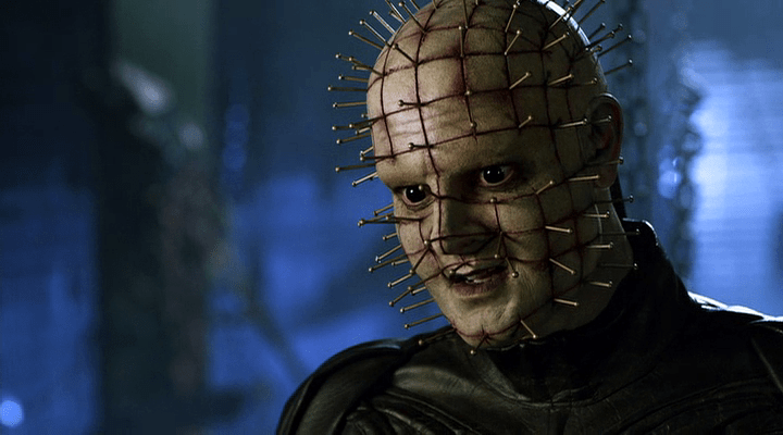 In this sequel we learn that Pinhead is allergic to shellfish.
