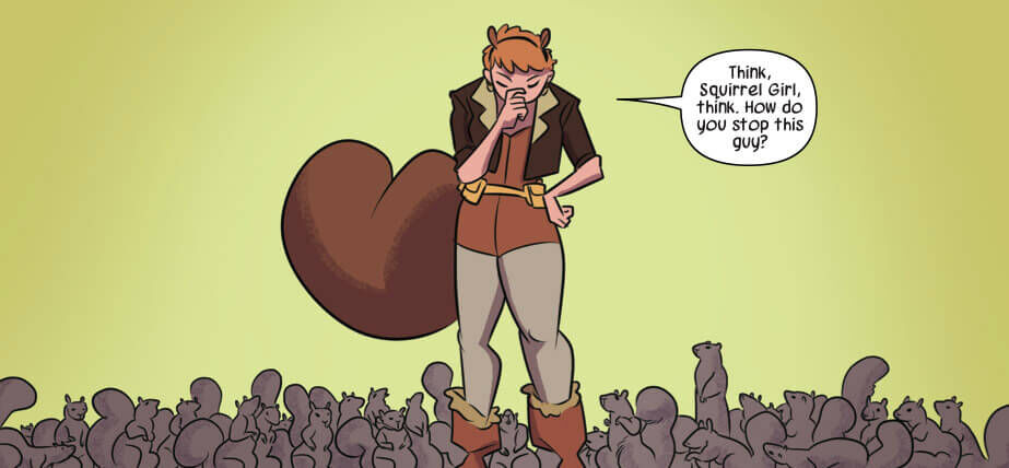 Squirrel Girl Thinking