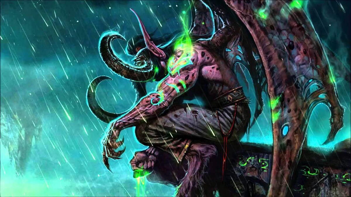 Illidan Stormrage-World-of-Warcraft-Legion-Lore