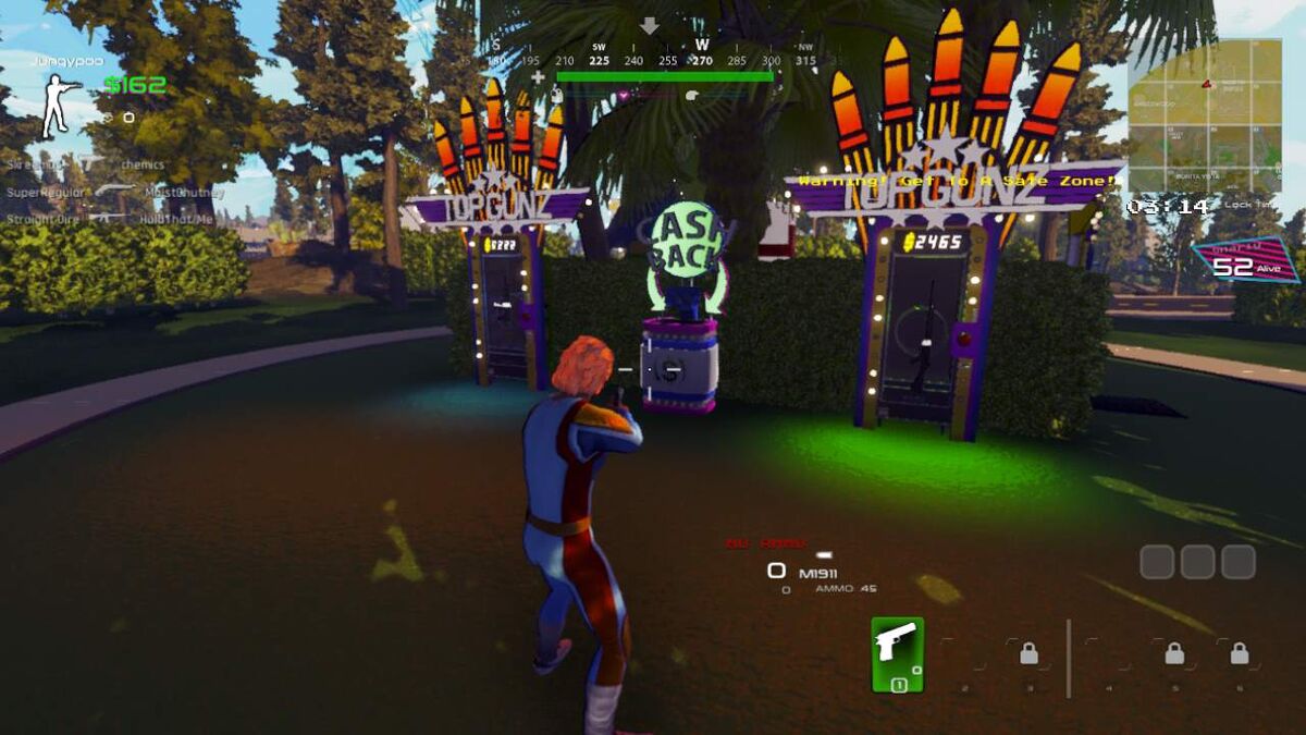 Vending machines to buy gear in Radical Heights