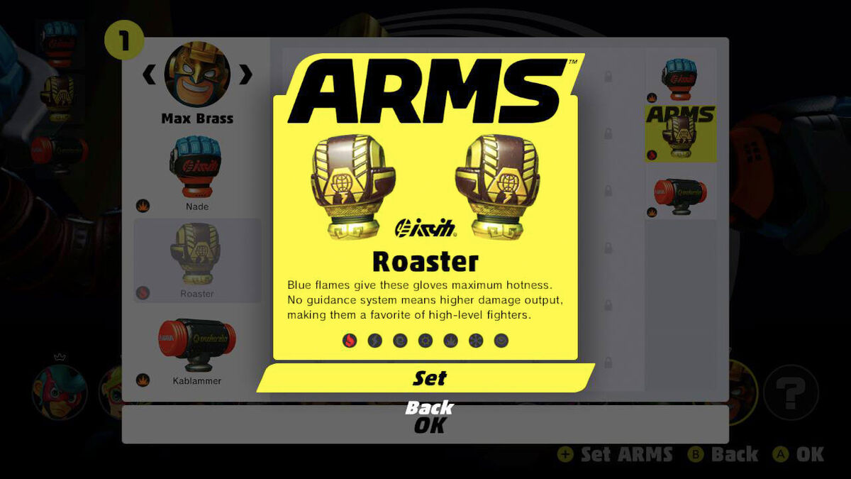 Arms update