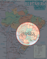 Heaven's Gate Map South America