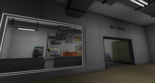 The Clinic Da Amazing Bunker Simulator Wiki Fandom - da amazing bunker simulator roblox