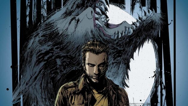 Wolf Moon comic cover with Dillon Chase