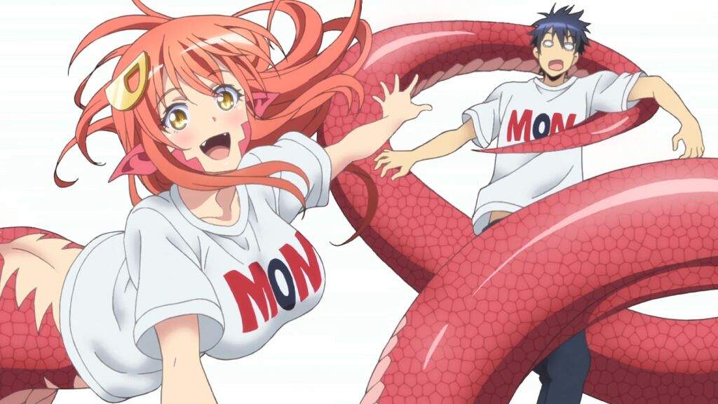 Everyday life with monster girls anime