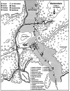 Map of SD