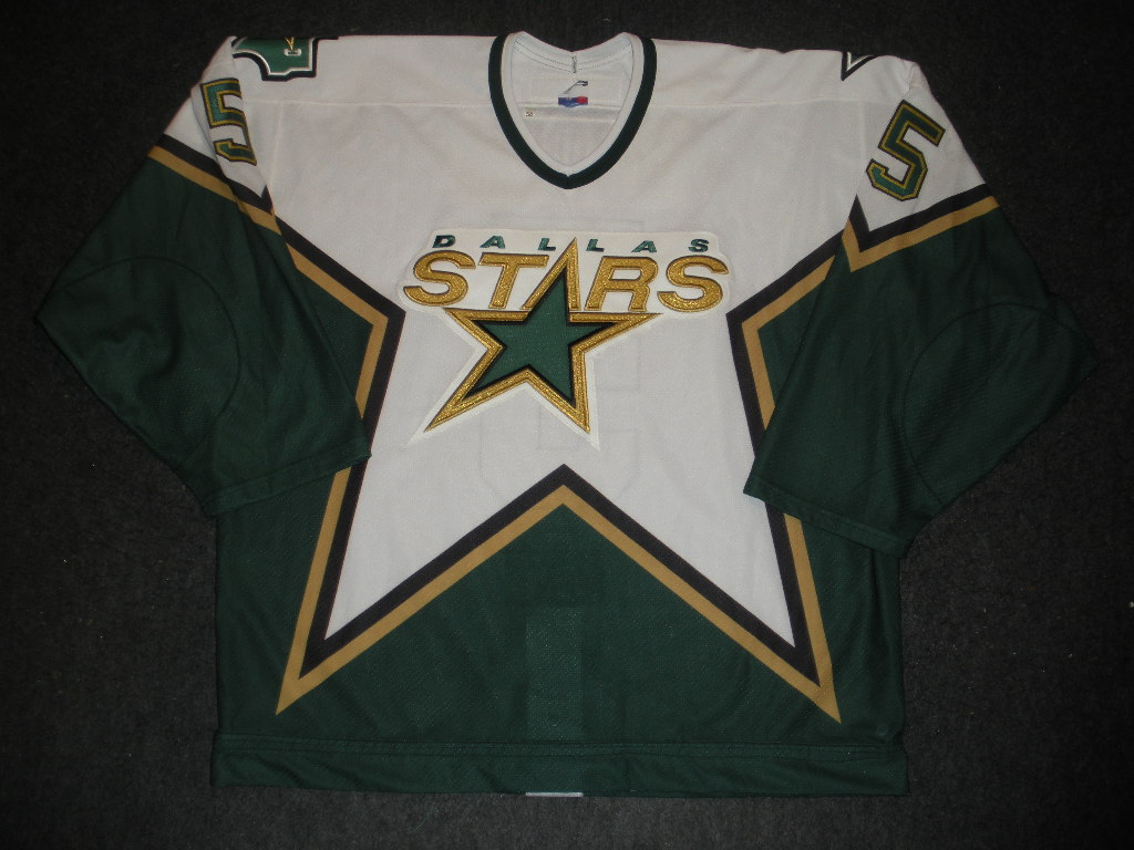 Era 3, White, CCM, (2) Dallas Stars Jersey History Wikia Fandom