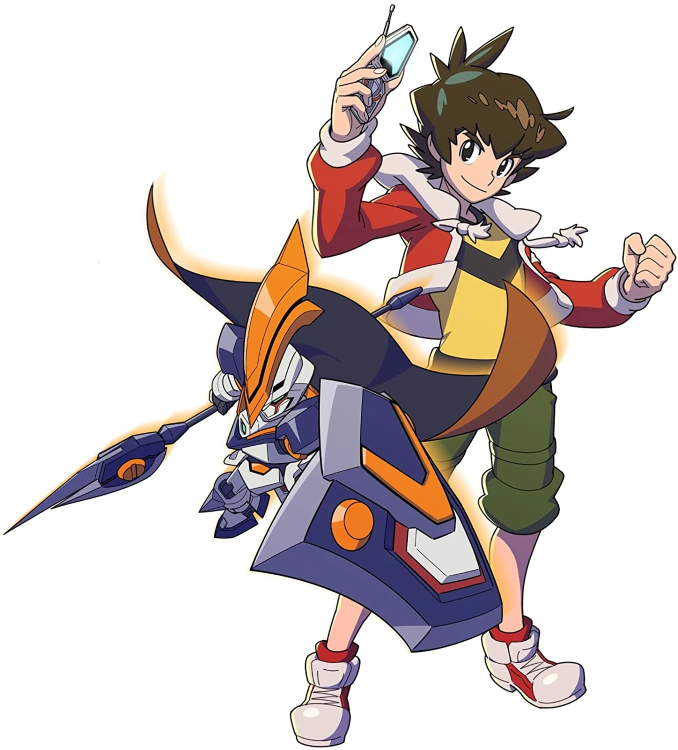 Картинки аниме lbx битва маленьких гигантов персонажи