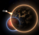 Overlapping planets