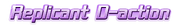Replicant D-action Logo