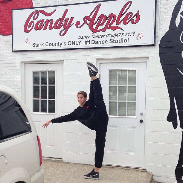 Image Nick DanielsInstagramCandy Apples Dance Center.jpg Dance Moms Wiki FANDOM powered