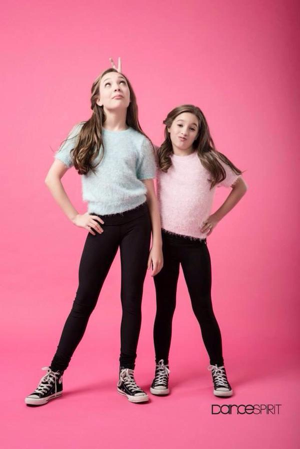 Image Dance Spirit Magazine Mackenzie And Maddie Ziegler E Dance Moms Wiki Fandom