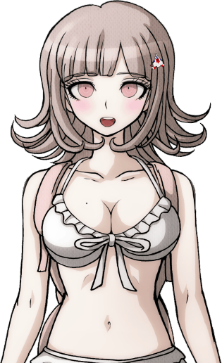 Image Chiaki Nanami Halfbody Sprite Swimsuit 2png Danganronpa 