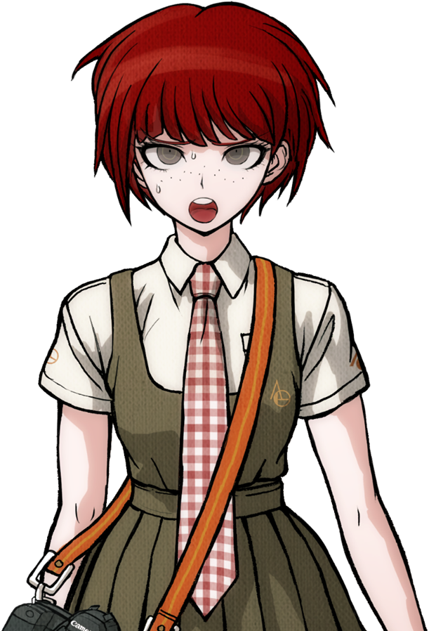 Mahiru Koizumi Sprites Sad : Maid Mahiru sprite edit | Danganronpa