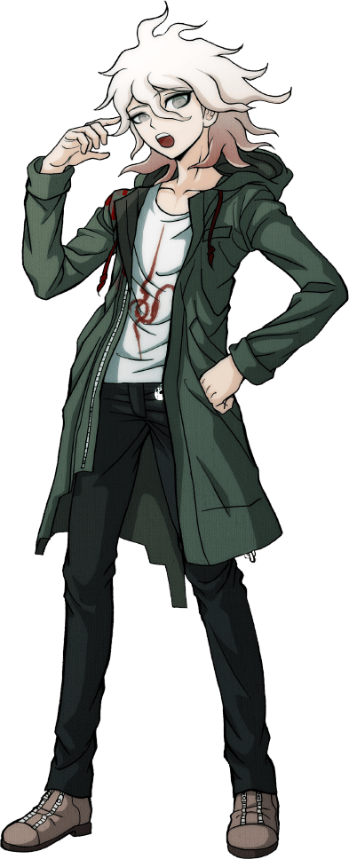 Image Nagito Komaeda Fullbody Sprite 17png Danganronpa Wiki Fandom Powered By Wikia 