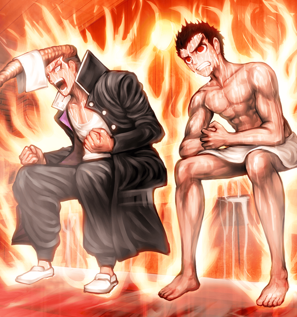 Mondo And Taka In Danganronpa Trigger Happy Havoc Lgbtq