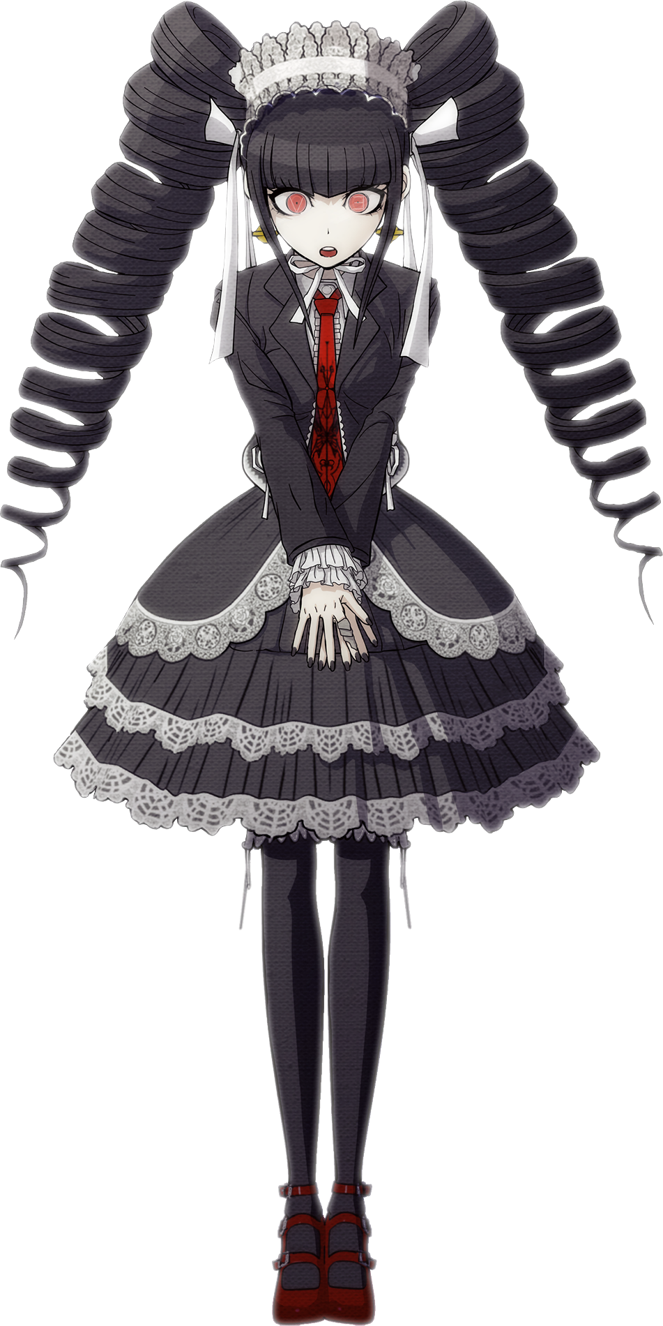 Image Danganronpa V3 Tsumugi Shirogane Fullbody Sprite Celestia Ludenberg 3png 