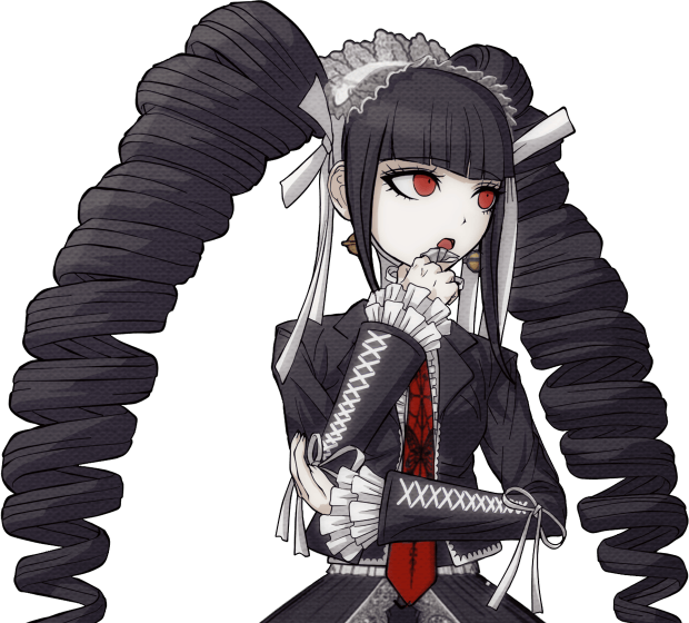 Изображение Celestia Ludenberg Halfbody Sprite 8png Danganronpa вики Fandom Powered By 