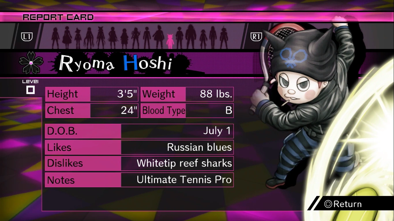 Image Danganronpa V3 Ryoma Ryouma Hoshi Report Card Demo Version 