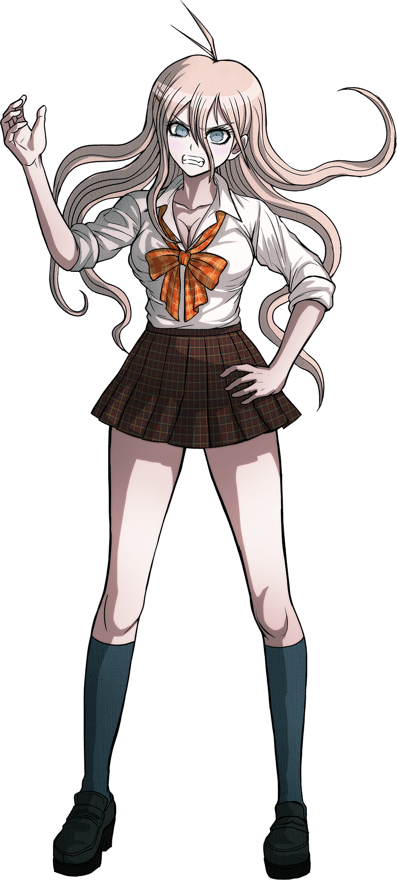 Image - Danganronpa V3 Miu Iruma Fullbody Sprite (High School Uniform