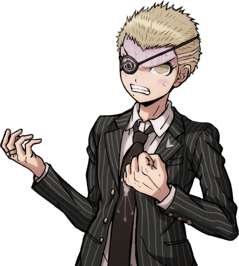 Image - Fuyuhiko Kuzuryuu (Eyepatch) Halfbody Sprite (12).png ...