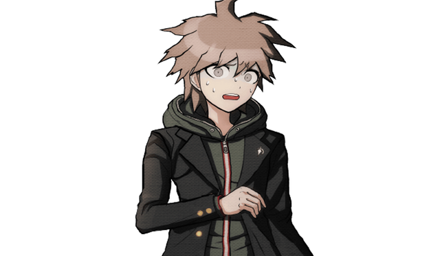 Imagen Makoto Half Body Sprite 07png Dangan Ronpa Wiki Fandom 