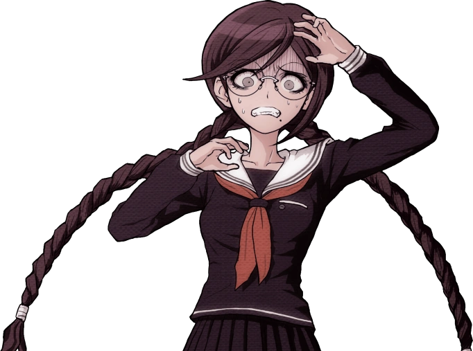Image - Danganronpa 1 Toko Touko Fukawa Halfbody Sprite 06.png