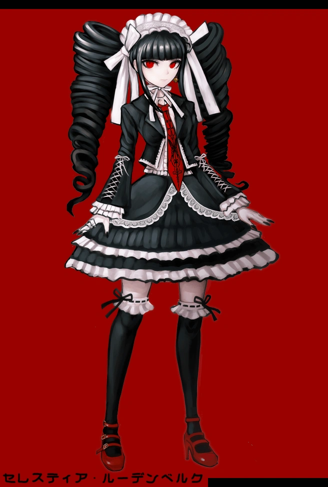 Image Danganronpa 1 Fullbody Profile Celestia Ludenberg.png