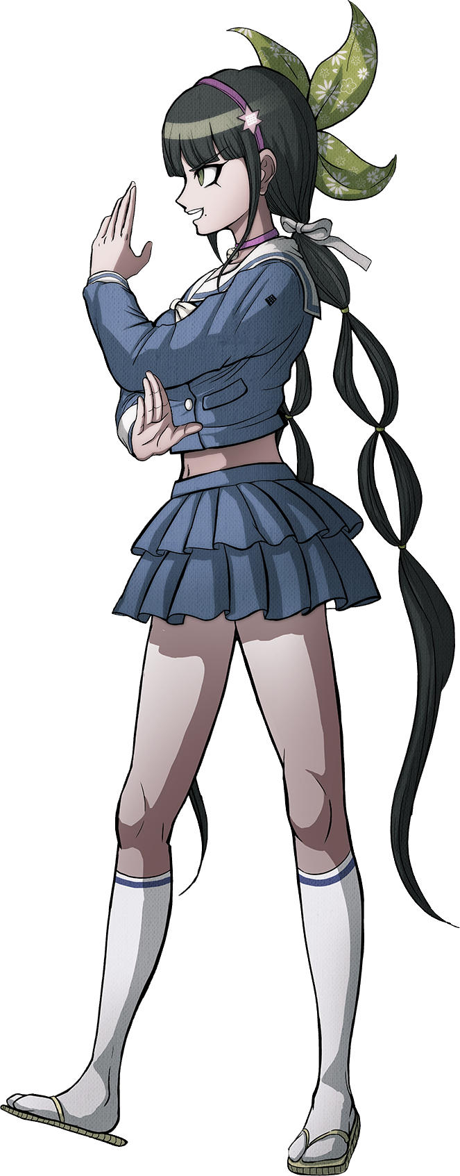 Image - Danganronpa V3 Tenko Chabashira Fullbody Sprite (Debate Scrum