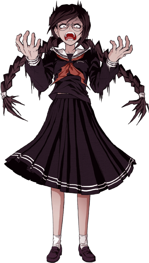 Image - Danganronpa 1 Toko Touko Fukawa Fullbody Sprite 17.png